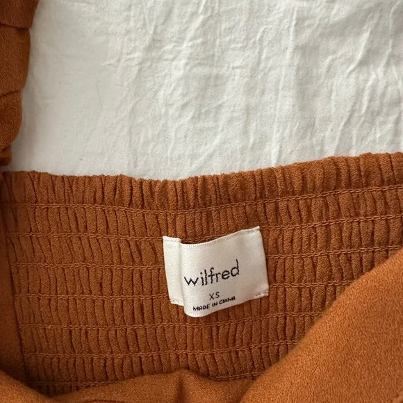 Wilfred Chestnut Puff Sleeve Blouse - Picture 4 of 4